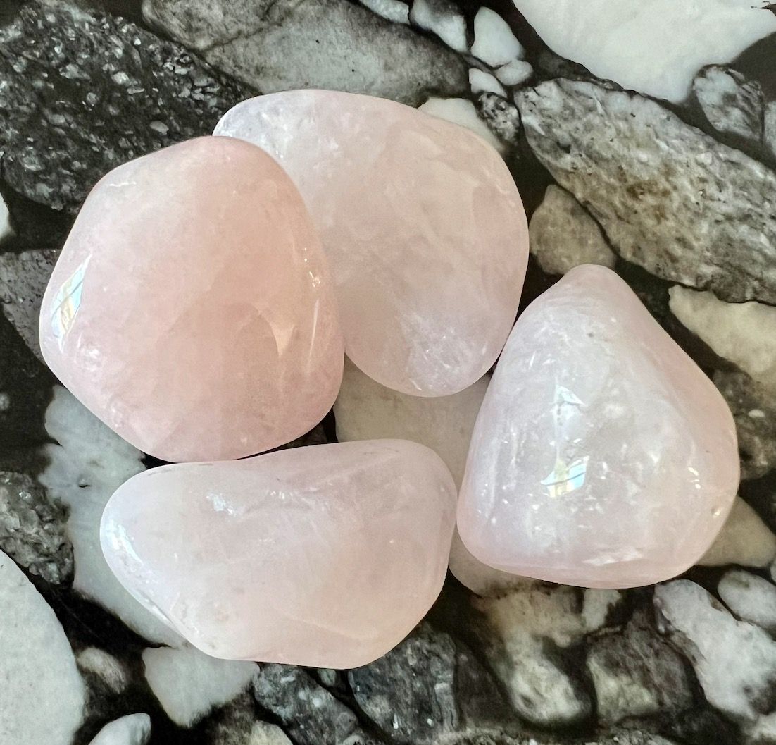 Quartz rose Pierres polies qualité A Quartz rose Pierres polies qualité A