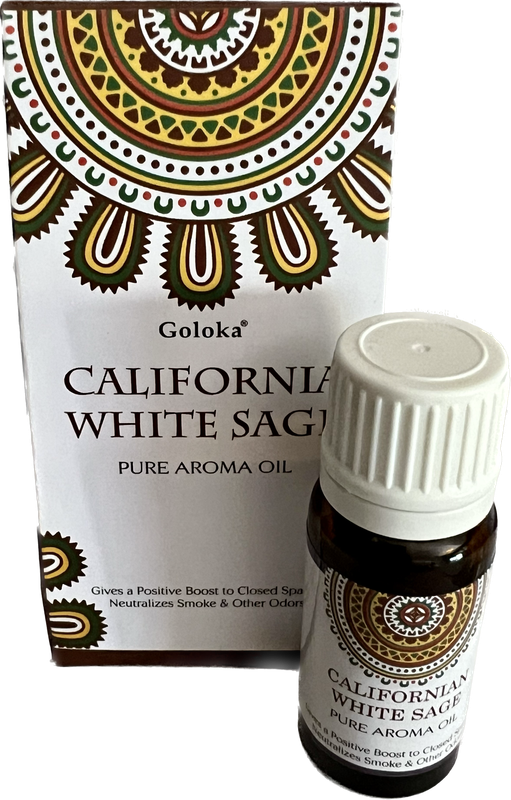 Huile essentielle aromatique GOLOKA pure Sauge Blanche de Californie