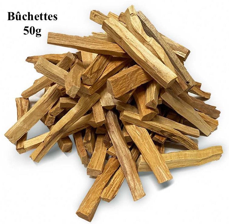 PALO SANTO ou « Bois Sacré », sachet de Bûchettes 50 Grammes PALO SANTO ou « Bois Sacré », sachet de Bûchettes 50 Grammes