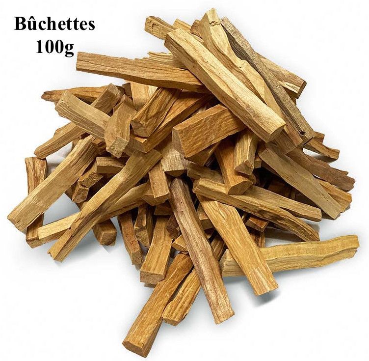 PALO SANTO ou « Bois Sacré », sachet de Bûchettes 100 Grammes PALO SANTO ou « Bois Sacré », sachet de Bûchettes 100 Grammes