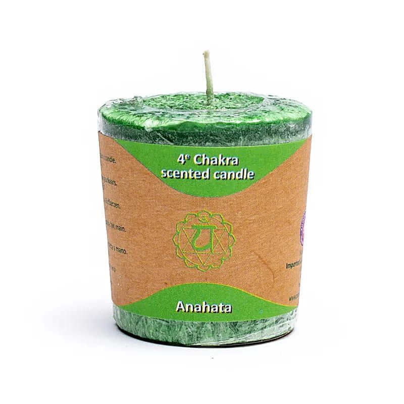 Recharge bougie Votive 4° chakra aux huiles essentielles Recharge bougie Votive 4° chakra aux huiles essentielles