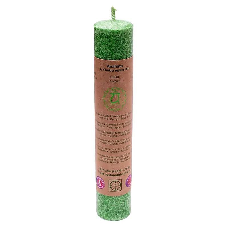Bougie 4°chakra aux huiles essentielles Bougie 4°chakra aux huiles essentielles