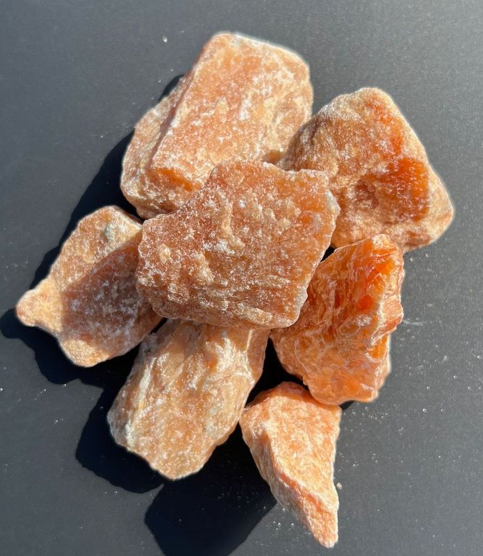 La calcite orange La calcite orange