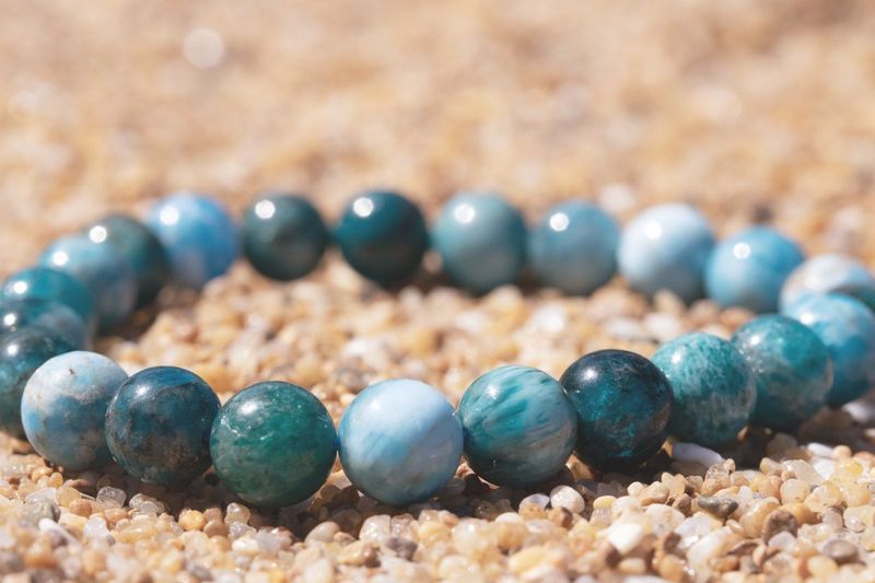 Bracelet Apatite Bleue multicolore Bracelet Apatite Bleue multicolore