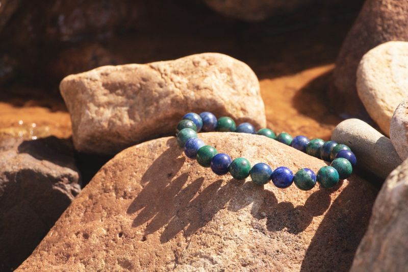 Bracelet Azurite Malachite Bracelet Azurite Malachite