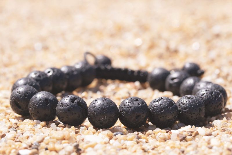 Bracelet Shamballa pierre de lave Bracelet Shamballa pierre de lave