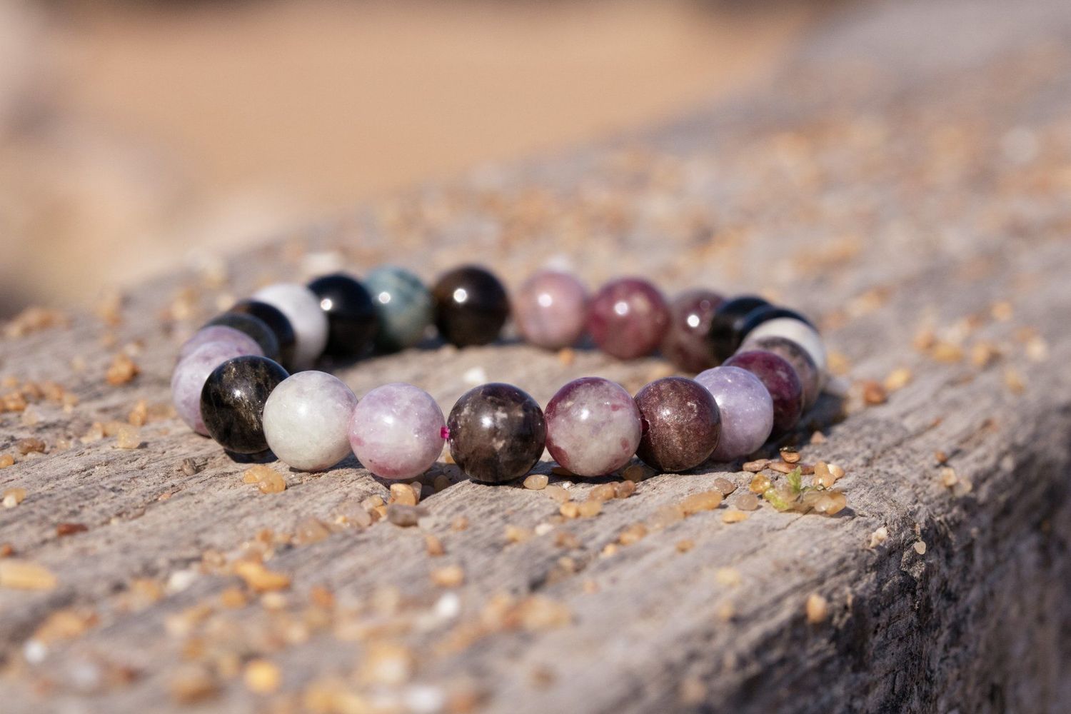 Bracelet tourmaline multicolore Bracelet tourmaline multicolore