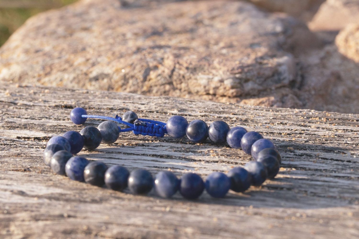 Bracelet Shamballa Sodalite Bracelet Shamballa Sodalite