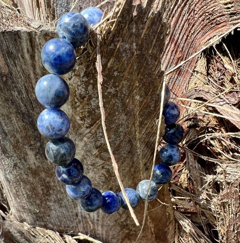 Bracelet Sodalite taille homme Bracelet Sodalite taille homme