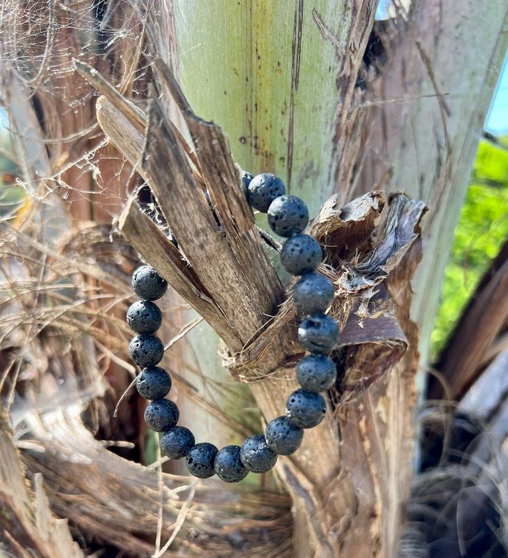 Bracelet Pierre de lave taille homme Bracelet Pierre de lave taille homme