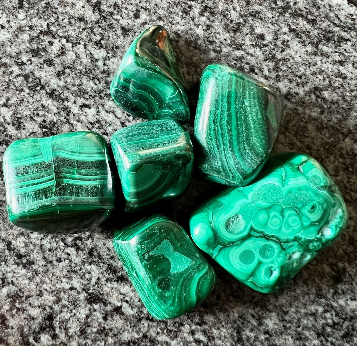 Malachite polie Malachite polie