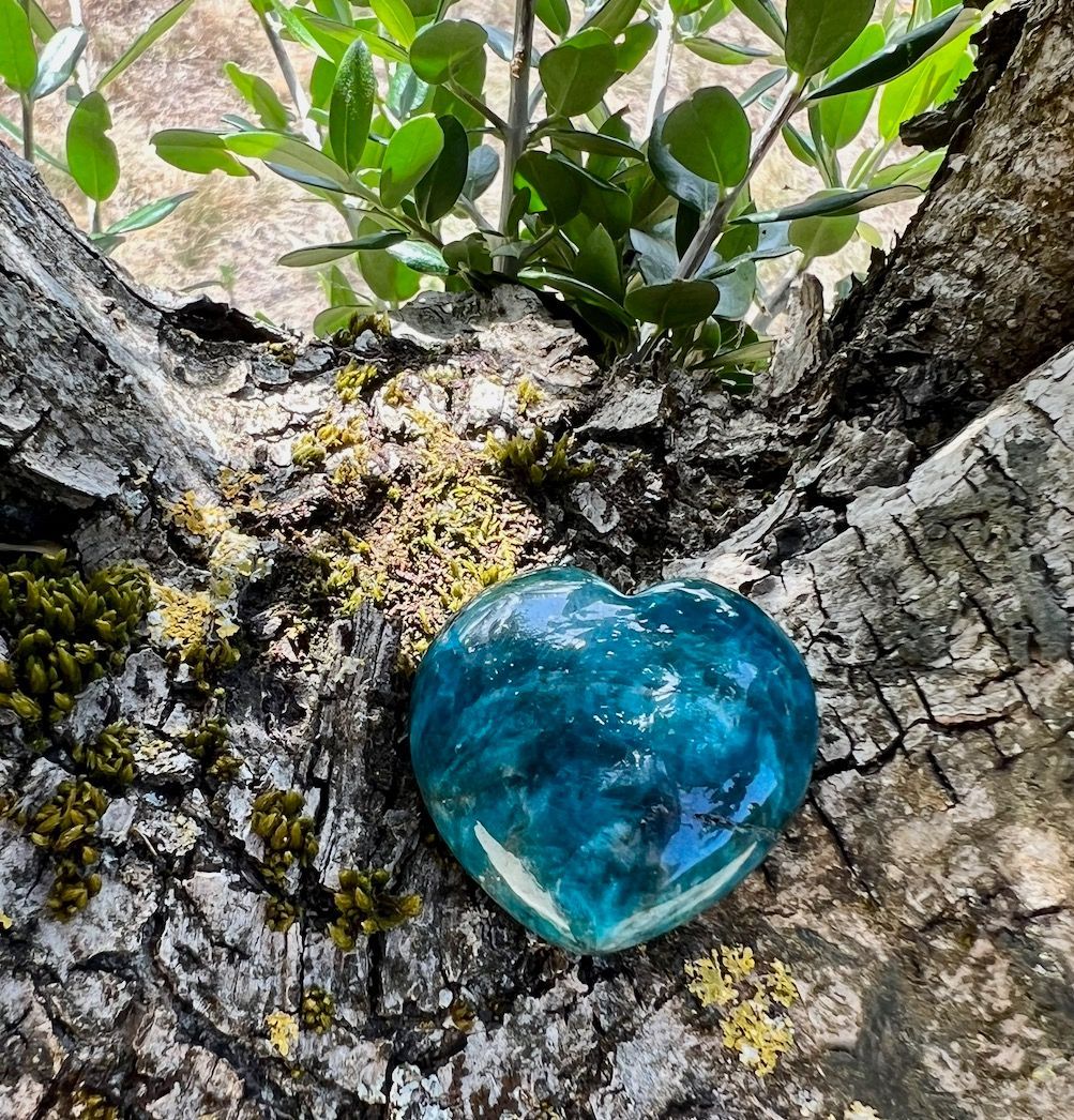 Coeur Apatite bleu à l’unité Coeur Apatite bleu à l’unité