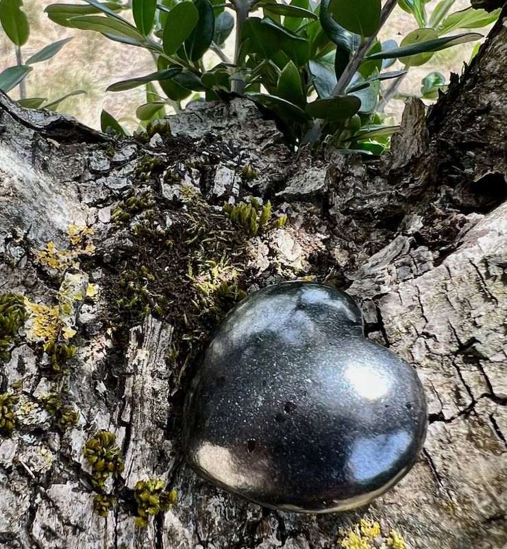 Coeur Shungite à l’unité Coeur Shungite à l’unité
