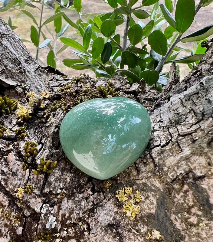 Coeur Aventurine verte à l’unité Coeur Aventurine verte à l’unité