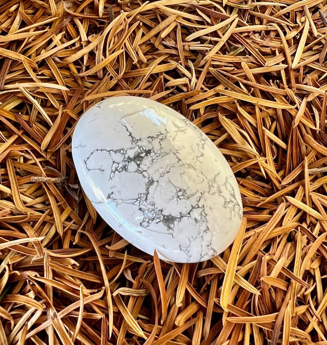 Galet Roulé XL Howlite Galet Roulé XL Howlite