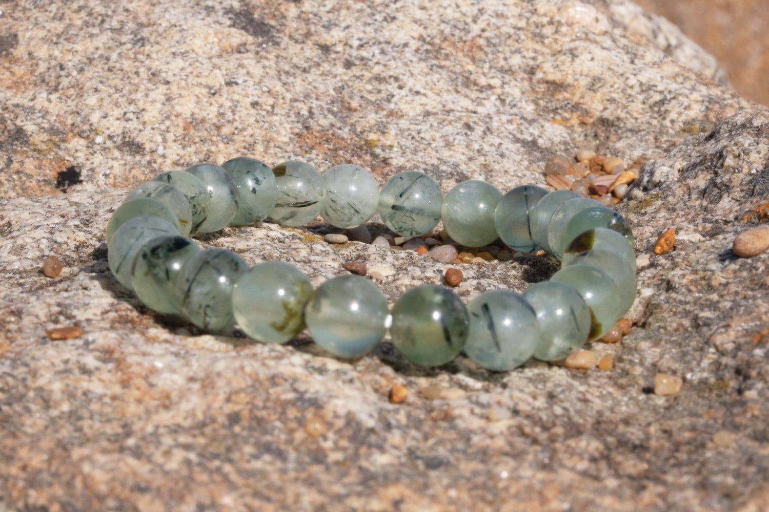 Bracelet Prehnite Bracelet Prehnite