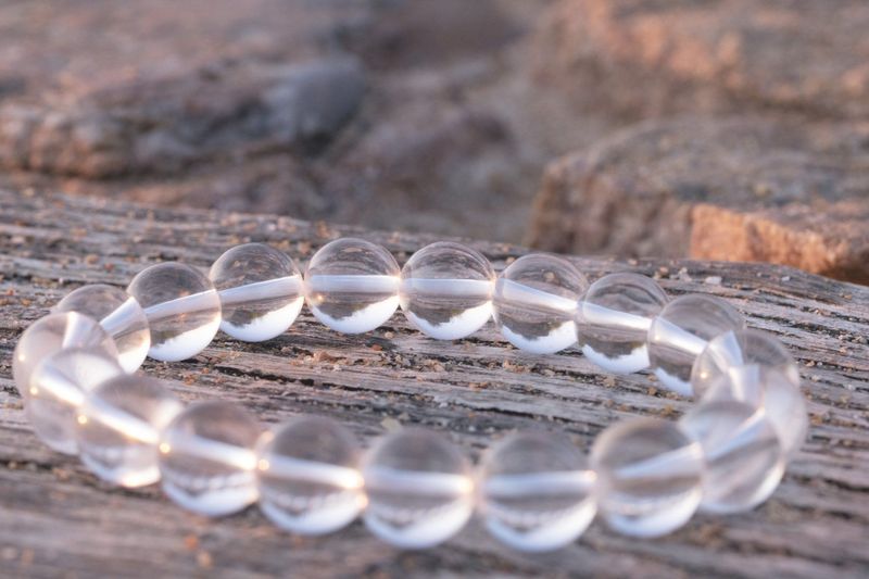 Bracelet Cristal de roche Bracelet Cristal de roche