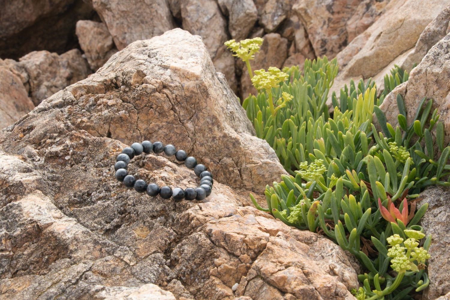 Bracelet Quartz Oeil de Chat Gris Bracelet Quartz Oeil de Chat Gris