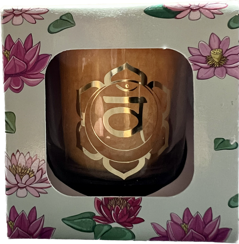 Bougie Votive 2°chakra aux huiles essentielles Bougie Votive 2°chakra aux huiles essentielles