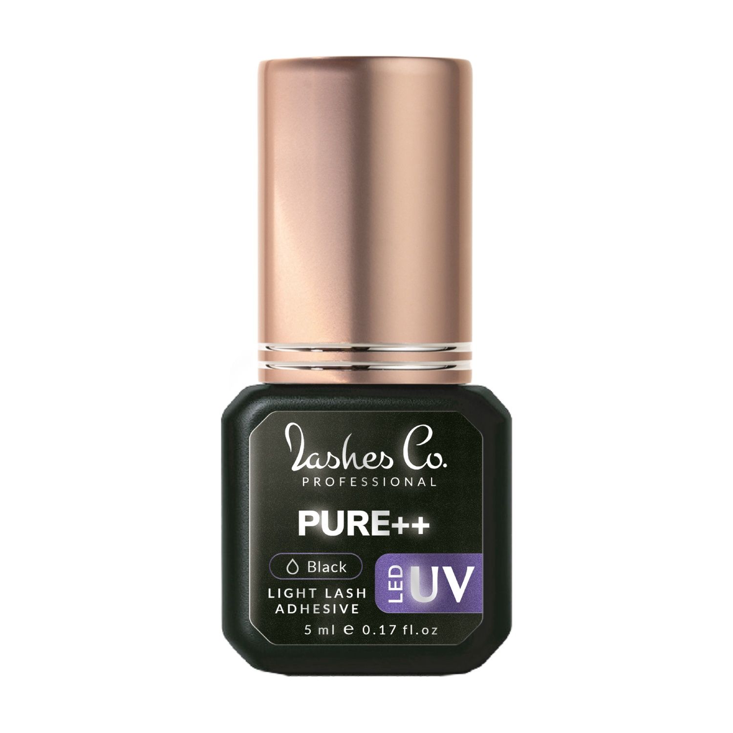 Pure++ UV LED Eyelash Extension Adhesive - Black - 5ml
