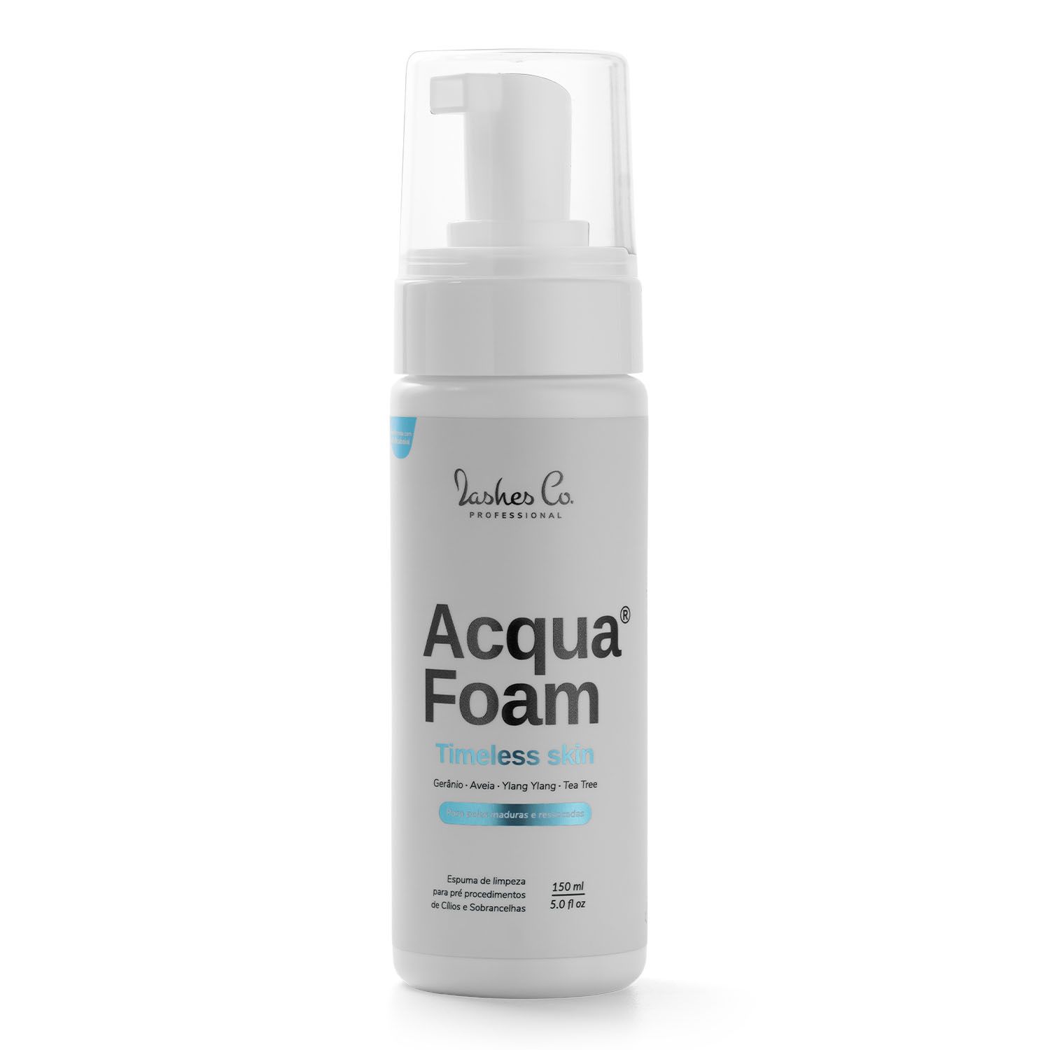 Acqua Foam Eyelash Cleanser for Dry Skin - 150ml