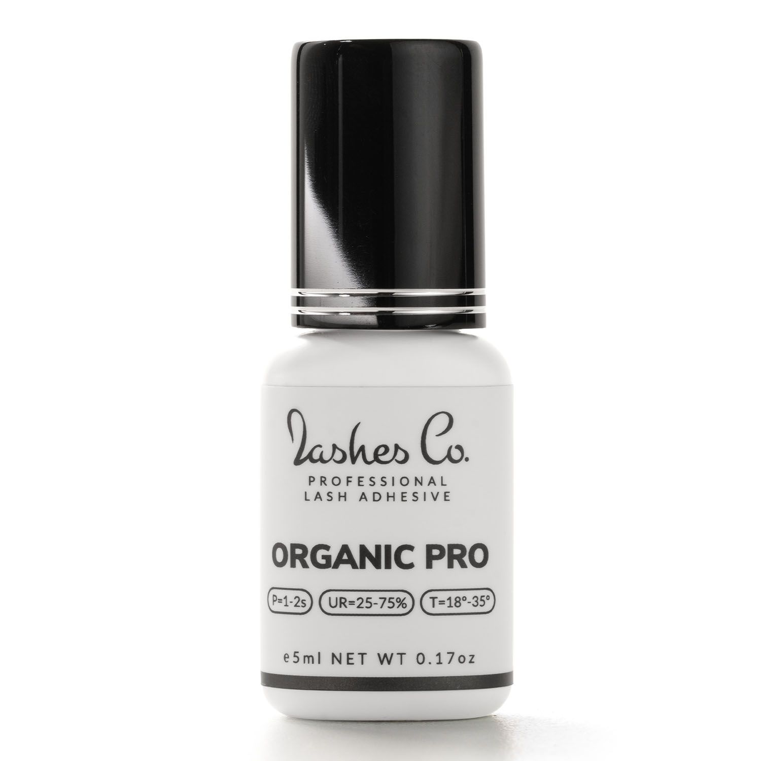 Organic Pro Eyelash Extension Adhesive - Black - 5ml