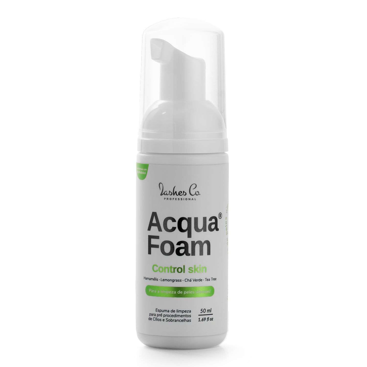 Acqua Foam Eyelash Cleanser for Oily Skin - 50ml