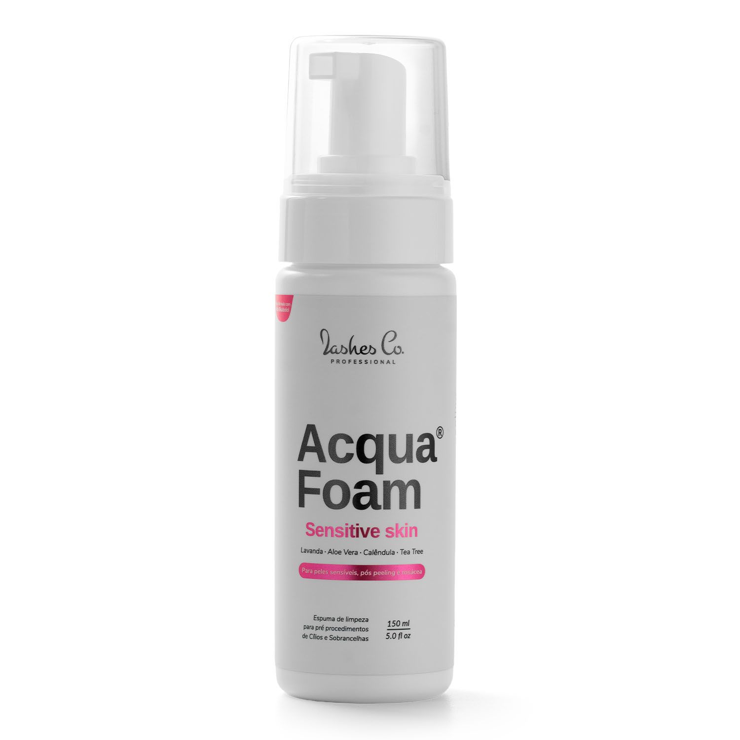 Acqua Foam Eyelash Cleanser for Sensitive Skin - 150ml