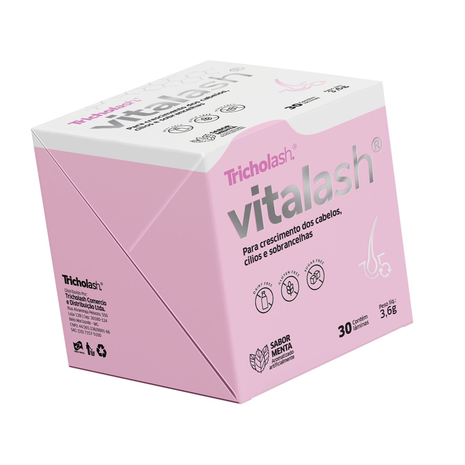 Vitalash Eyelash and Eyebrow Dietary Supplement