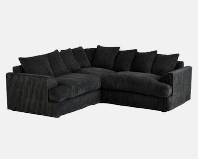 Manny Jumbo Cord 5 Seater Corner sofa