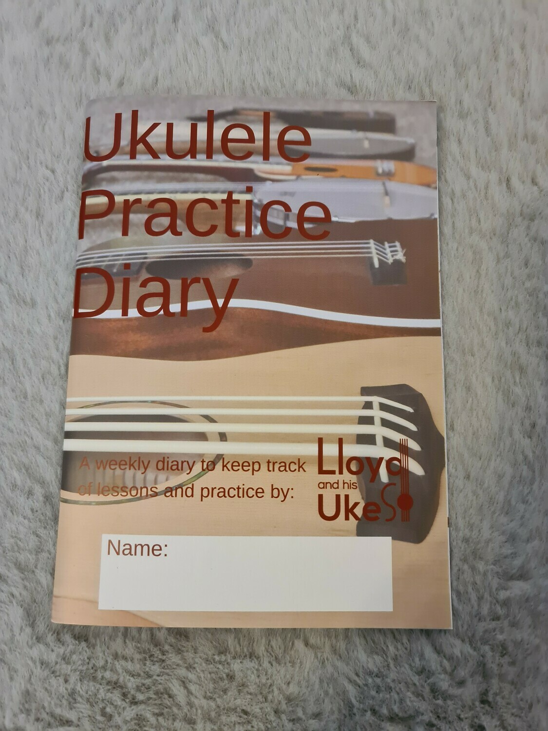 Ukulele Practice Diary