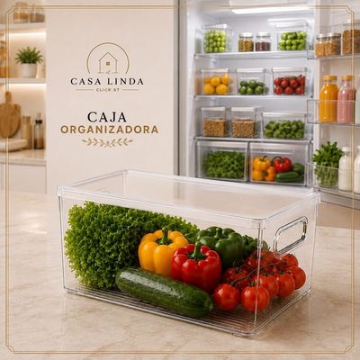 Caja organizadora con tapadera 26 x 17 cm