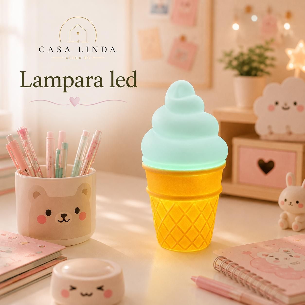 LAMPARA DE HELADO