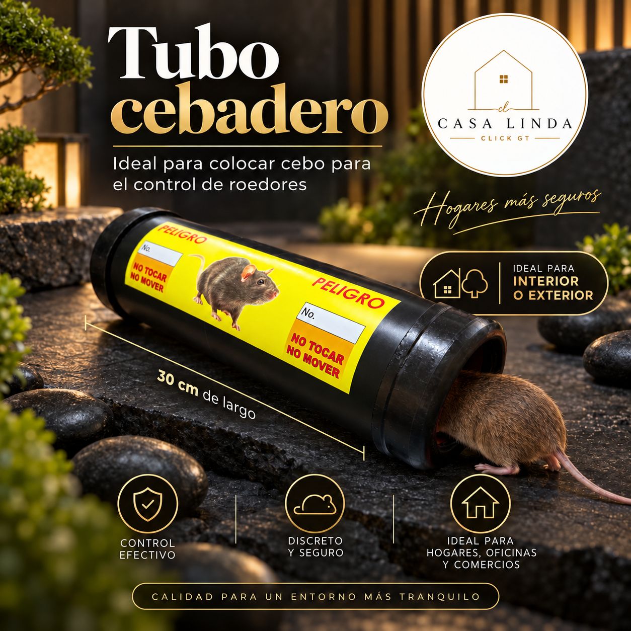 TRAMPA CEBADERA MEDIANA