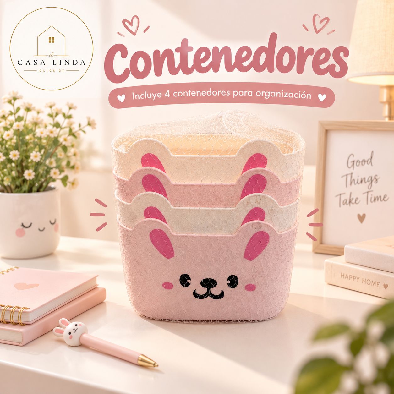 CONTENEDOR DE CONEJO