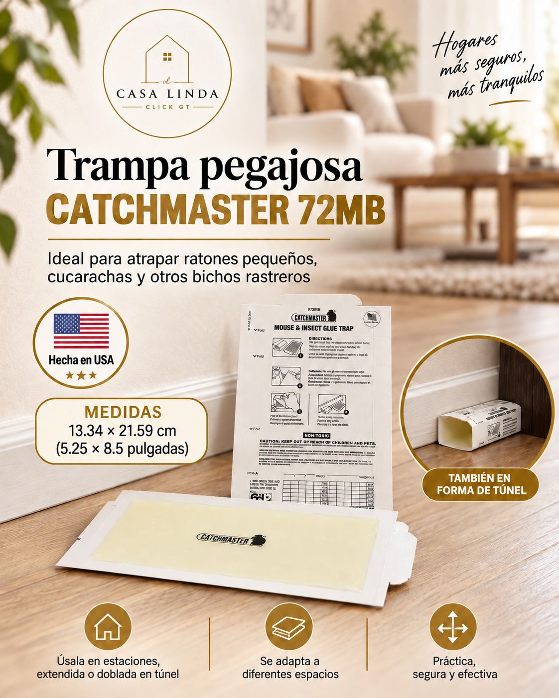 TRAMPA DE PAPEL CATCHMASTER 72MB