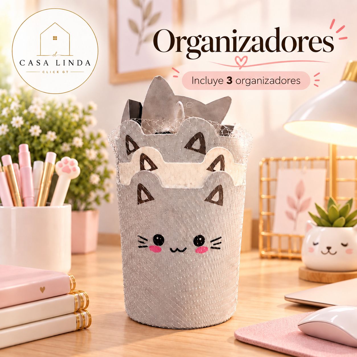 ORGANIZADOR DE GATO