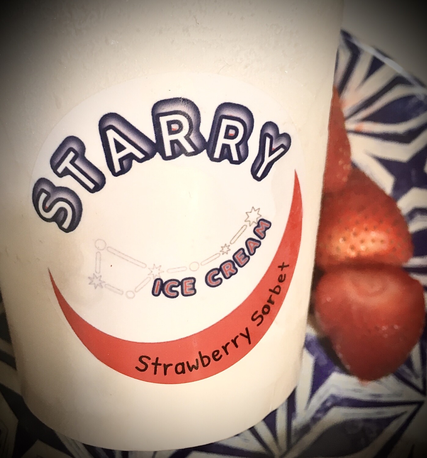 Strawberry Sorbet Pint- Dairy Free