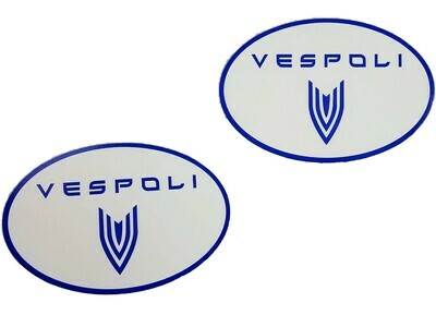 VESPOLI Logo Magnets, Oval
