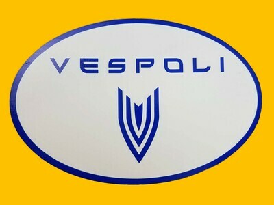 VESPOLI Logo Magnets, Oval