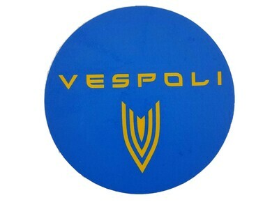 VESPOLI Logo Sticker, Round [Pair]
