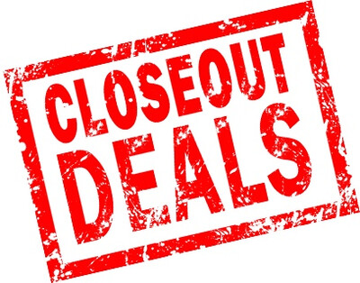 Closeouts!
