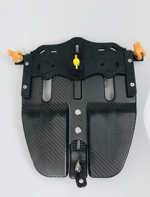 VHP Single Footstretcher, Complete, Carbon