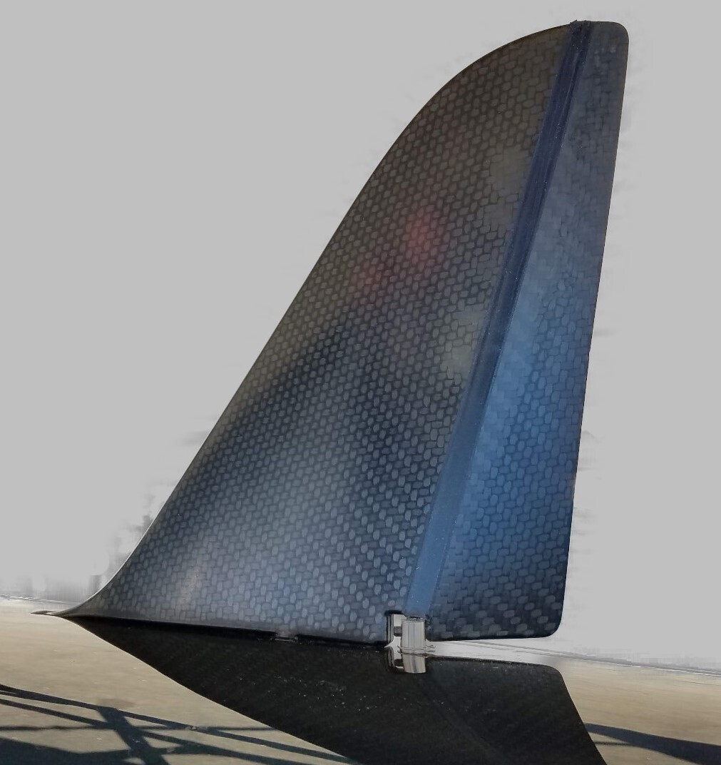 VHP Snap-In Fin/Rudder Combo for 4+, 4-/x