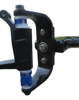 Outboard Assembly for Carbon Bow Mount Rigger