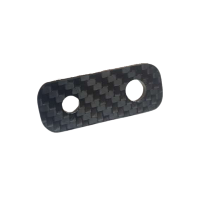 Heel Tie Carbon Lanyard Clip (3/4"x2"x1/8")