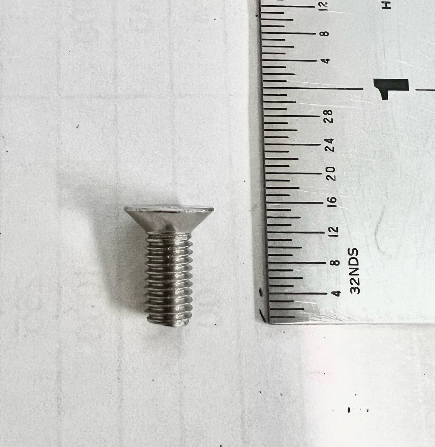Set of 8 Long Screws, For Mounting at pair of Shoes To Carbon Shoeplate