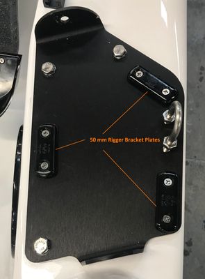 50MM Echo Rigger Brakett Plates