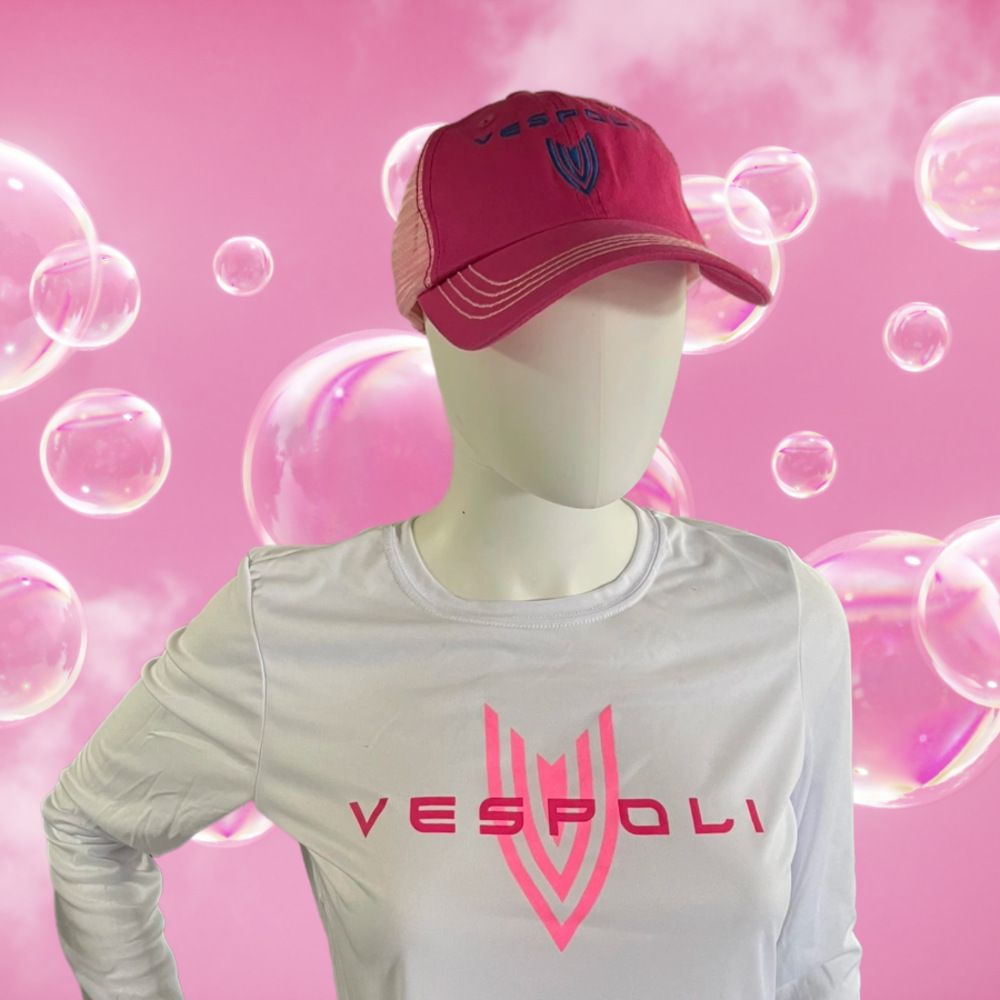 Pink VESPOLI Trucker Hat