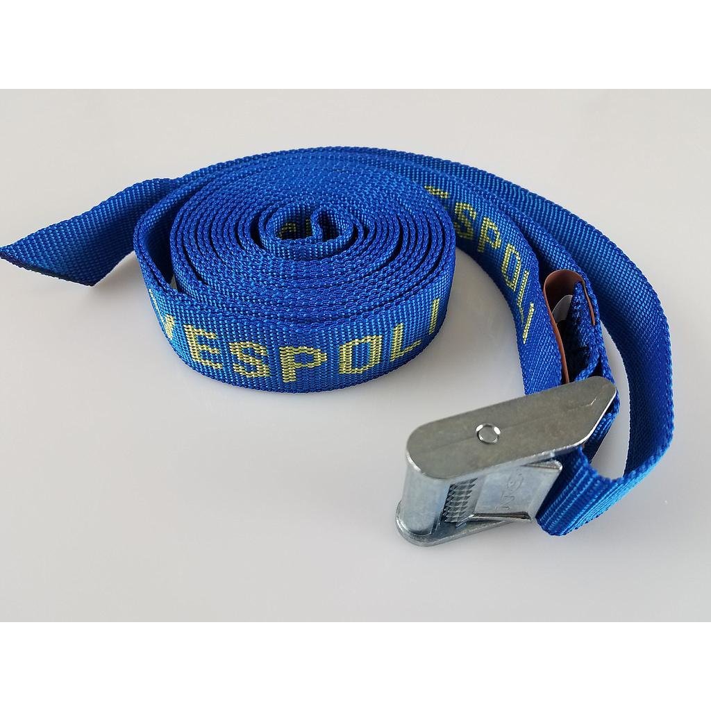 Stainless Steel Tie-Down Strap Ring – 2,000 Lb Break Strength, Fits 8mm Bolts (Pair)